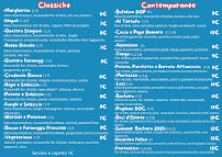 Menu du Bachero Pizzeria - Street food à Barletta