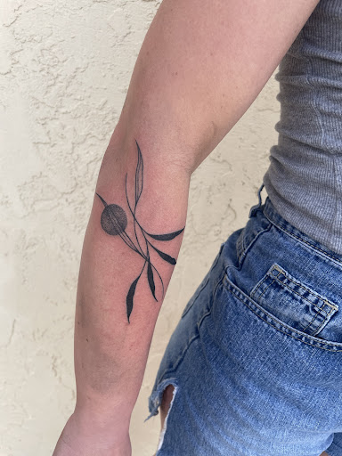 Explore head tattoo ideas, creative tattoo ideas in Pagosa Springs, available at Amber Demeis Tattoos