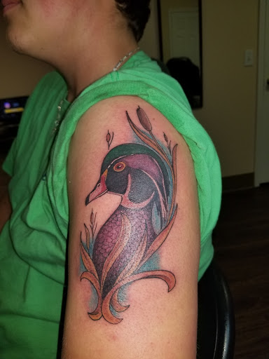 Explore rocky mountain tattoo ideas, creative tattoo ideas in Sumter, available at LegendaryArt,LLC ,Tattoo Shop