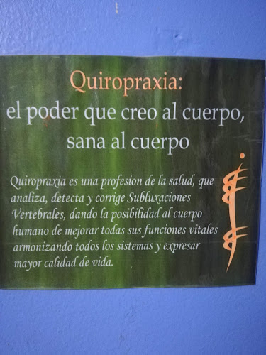 CENTRO QUIROPRACTICO "Buena Salud" - Médico