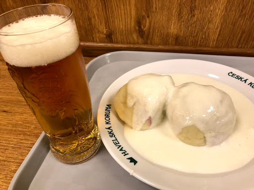 Dumplings in Prague