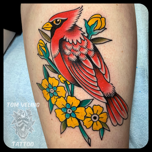 Explore anime couple tattoo ideas, creative tattoo ideas in Orwigsburg, available at Small World Tattoo