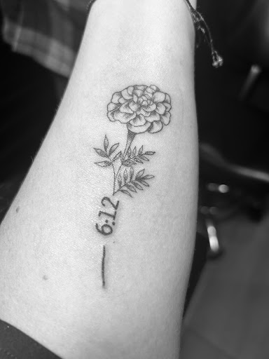 Find halo tattoo ideas for your next unique tattoo in Chicago at Master Craft Tattoo Co.