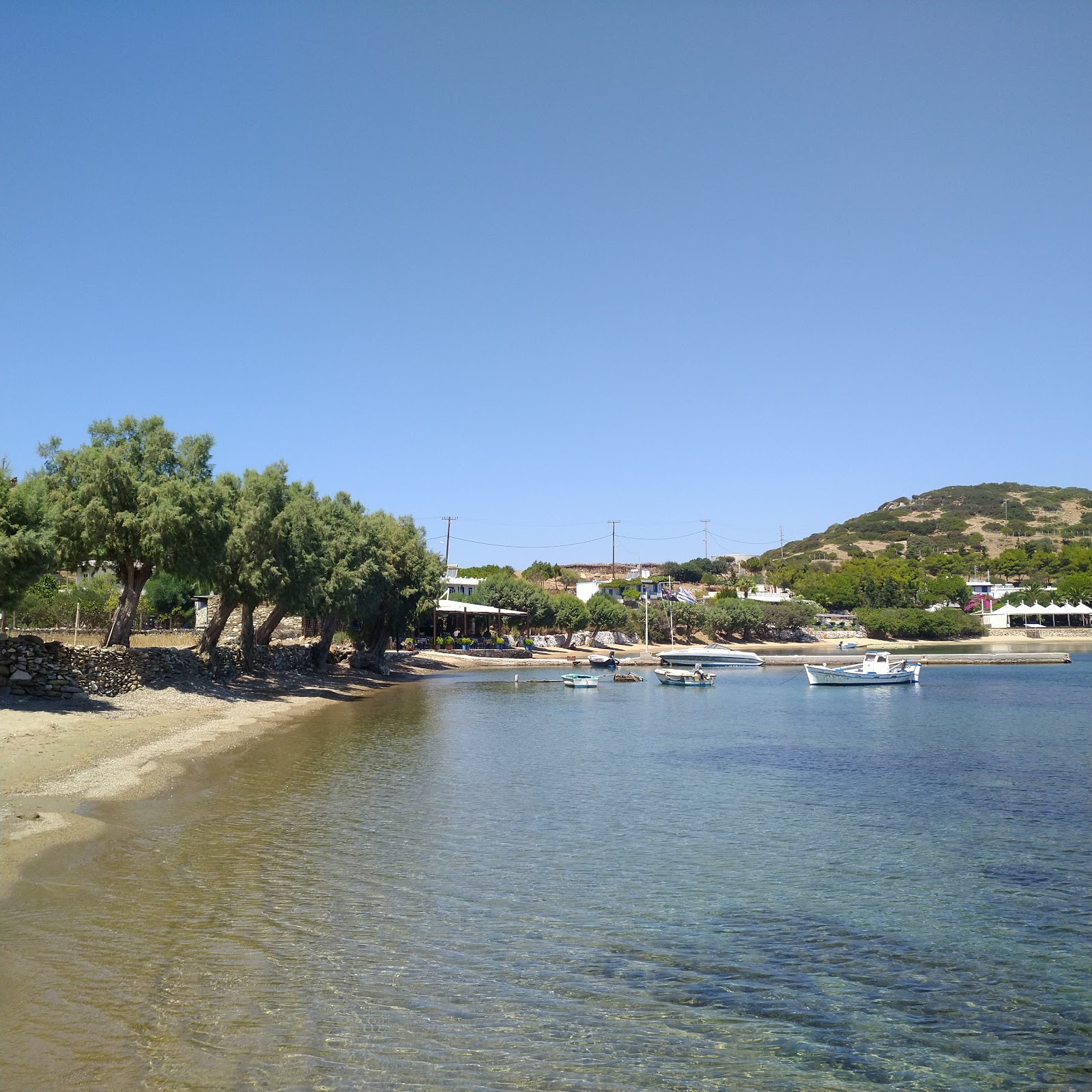 Foto di Marathos beach - luogo popolare tra gli intenditori del relax