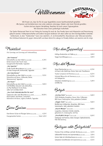Menu / carte de Penalty à Türkheim