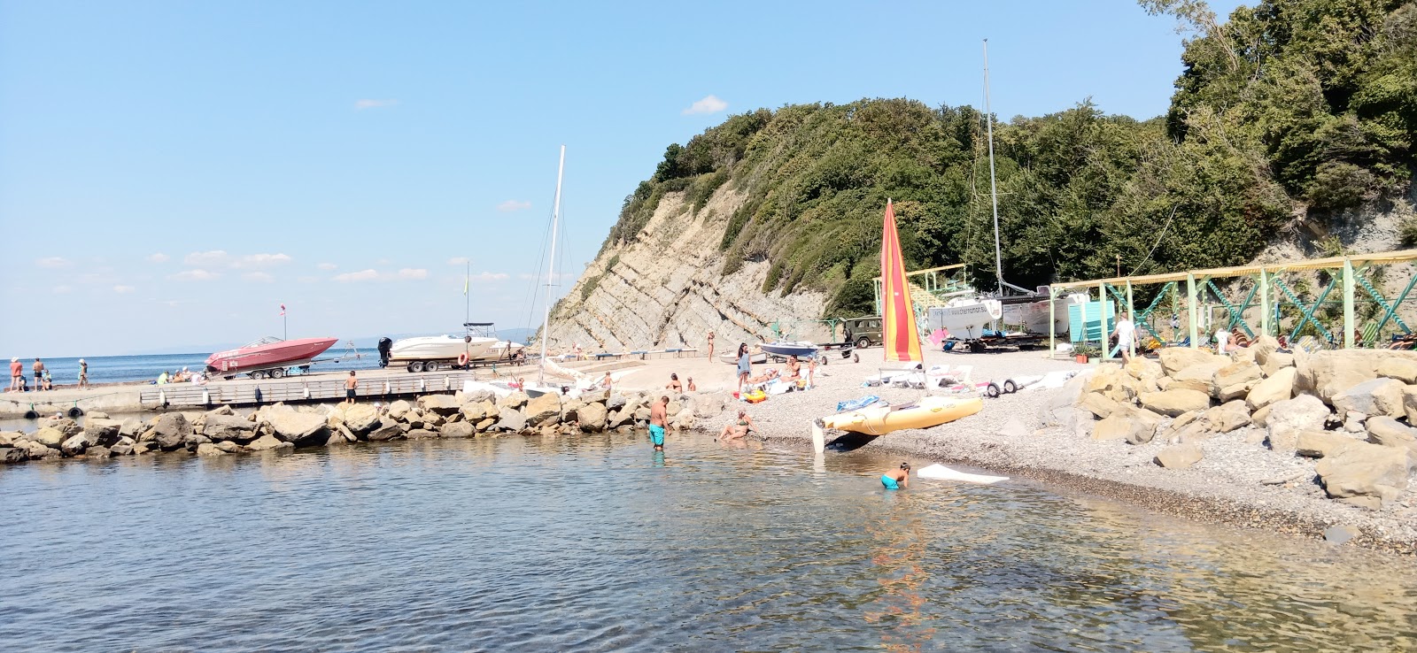 Photo de Aidar Village beach avec un niveau de propreté de très propre