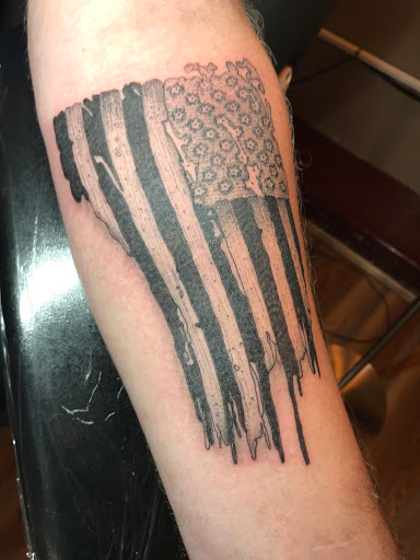 Explore men side neck cover up tattoo ideas, creative tattoo ideas in Spokane, available at Ron LeMay Tattoo