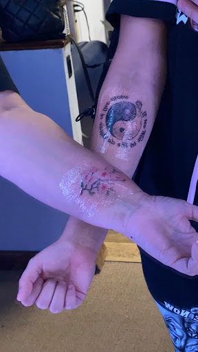 Explore forearm tattoos ideas, creative tattoo ideas in Albuquerque, available at A Touch of Ink Tattoo & Art Gallery