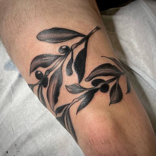 Explore simple line work tattoo ideas, creative tattoo ideas in Buffalo, available at True Gloom Tattoo Studio