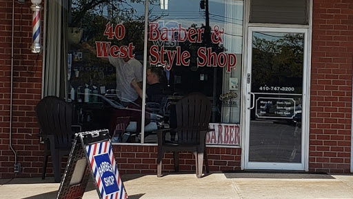 Barber Shop «40 West Barber & Style Shop», reviews and photos, 722 N Rolling Rd, Catonsville, MD 21228, USA