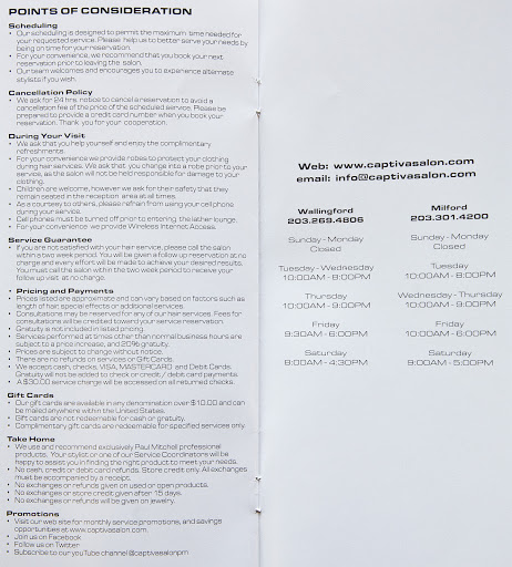 Beauty Salon «Captiva Salon Paul Mitchell», reviews and photos, 930 N Colony Rd, Wallingford, CT 06492, USA
