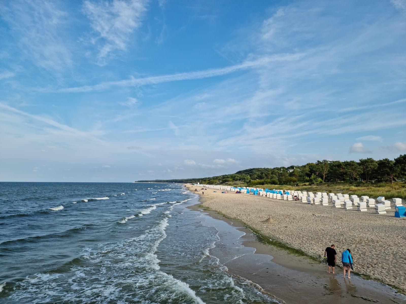 Zinnowitz Plajı'in fotoğrafı ve yerleşim