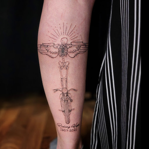 Explore tattoo ideas for womens feet, creative tattoo ideas in Minocqua, available at Whisky Rose Tattoo Parlor