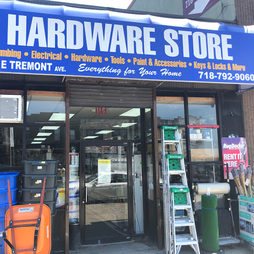 Flannery Hardware Inc, 3395 E Tremont Ave, Bronx, NY 10461, USA, 