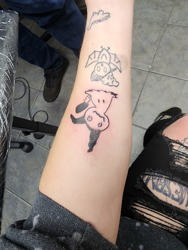 Explore resident evil tattoo ideas, creative tattoo ideas in Buffalo, available at Ink Spot Tattoo