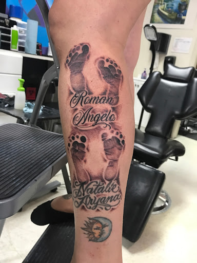 Explore sleeve tattoo ideas for females, creative tattoo ideas in San Diego, available at Wylde Sydes Tattoo & Body Piercing