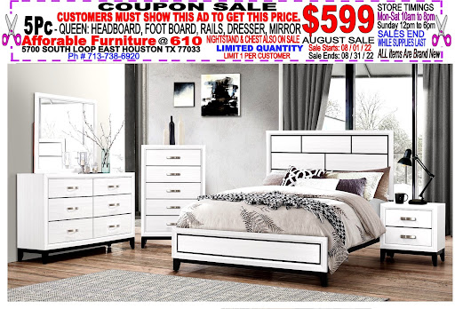 Furniture Store «Affordable Furniture 610», reviews and photos, 5700 South Loop E F, Houston, TX 77033, USA