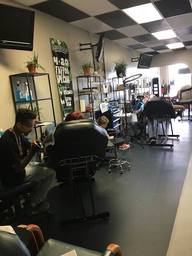 Explore grogu tattoo ideas, creative tattoo ideas in Denver, available at Dreamscape Piercing and Tattoo LLC