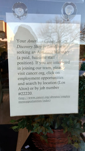 Thrift Store «American Cancer Society Discovery Shop», reviews and photos, 243 Main St, Los Altos, CA 94022, USA