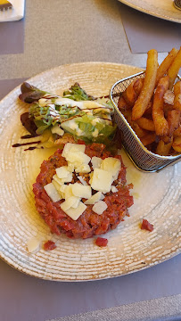 Steak tartare du Restaurant français Restaurant Le Petit Port à Fareins - n°4