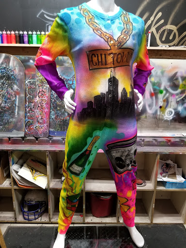 Airbrushing Service «Midwest Ink Airbrushing & Custom T-shirt Screen Print Shop», reviews and photos, 4733 S Ashland Ave, Chicago, IL 60609, USA