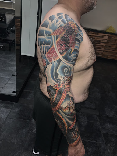 Explore tattoo ideas for hips, creative tattoo ideas in San Marcos, available at Locally Famous Tattoo