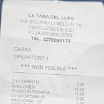Photo n°1 de l'avis de C.n fait le 01/05/2022 à 14:36 sur le  Ristorante Pizzeria La Tana Del Lupo Di De Carlo Giuseppe à Lequile
