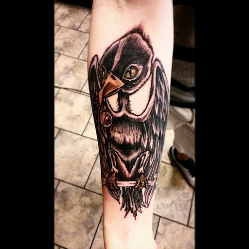Explore tattoo ideas for birthdays, creative tattoo ideas in Pikeville, available at The Carbon Canary Tattoo Studio