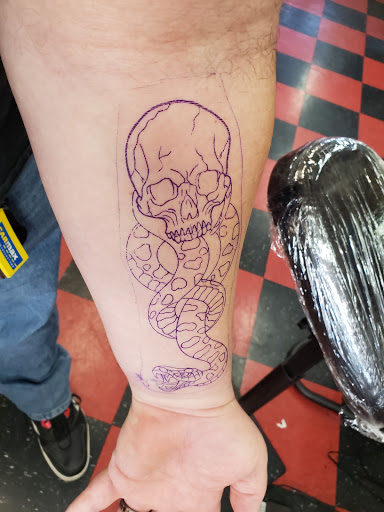 Find tattoo ideas ships for your next unique tattoo in Modesto at The Golden Rose Tattoo