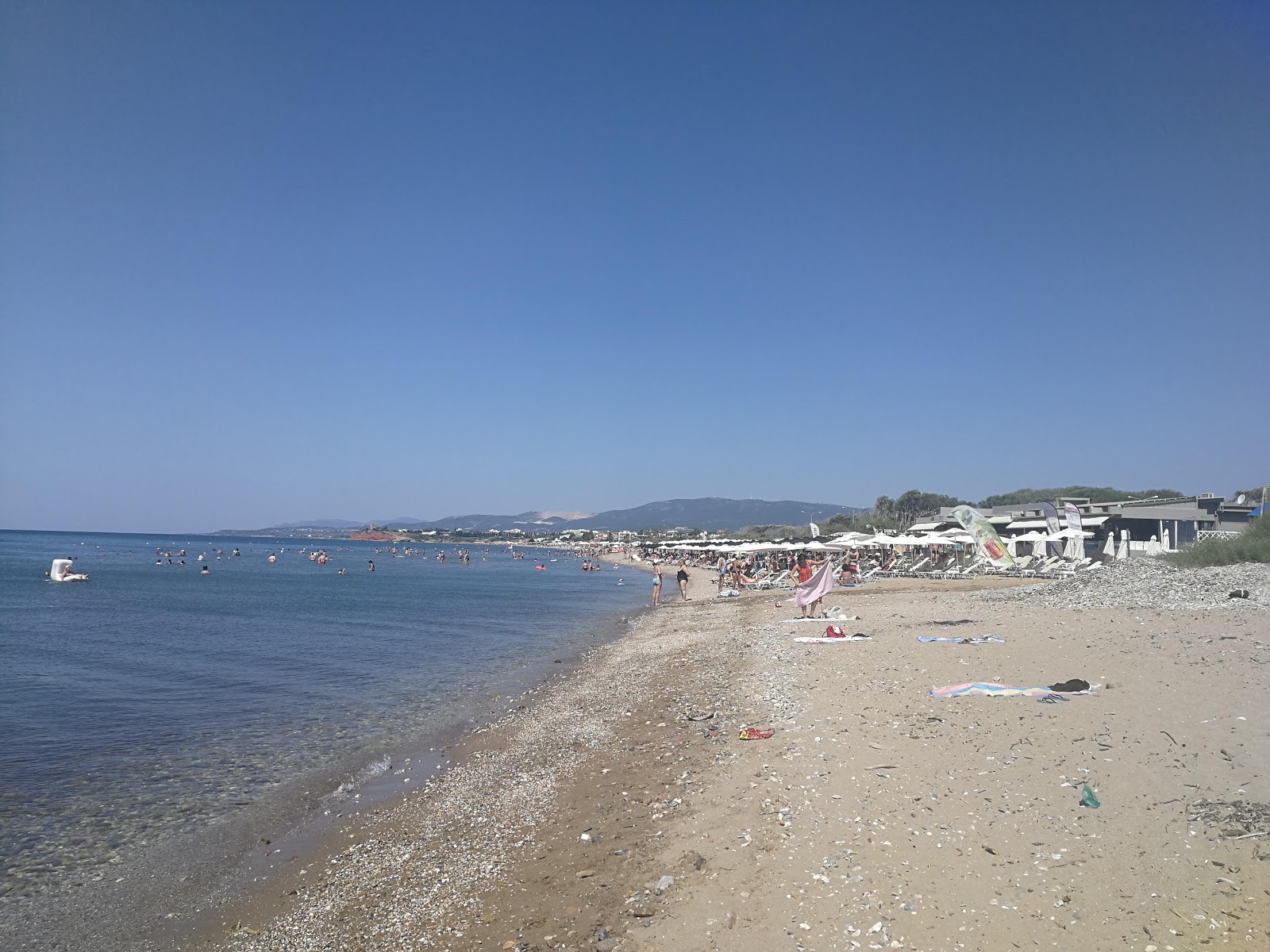 Fotografie cu Alexandroupolis beach - locul popular printre cunoscătorii de relaxare