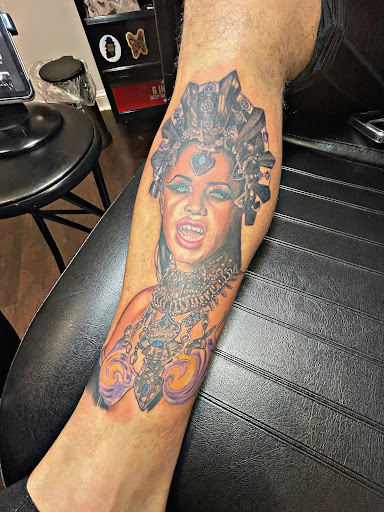 Explore phases of the moon tattoo ideas, creative tattoo ideas in Atlanta, available at Ink Legends TattooPiercing