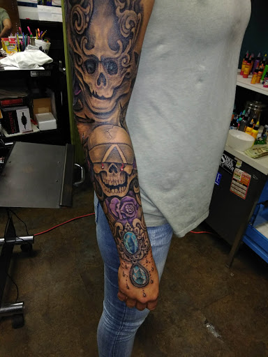 Explore men chest tattoos ideas, creative tattoo ideas in Omaha, available at A New Creation Tattoo