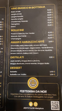JAMM Asti à Asti menu