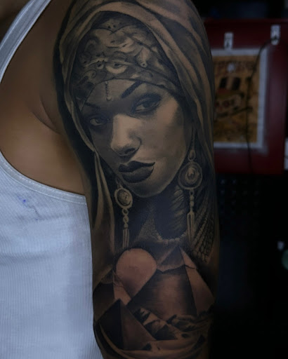 Explore atlanta falcons tattoo ideas, creative tattoo ideas in Hutto, available at Upside Tattoo