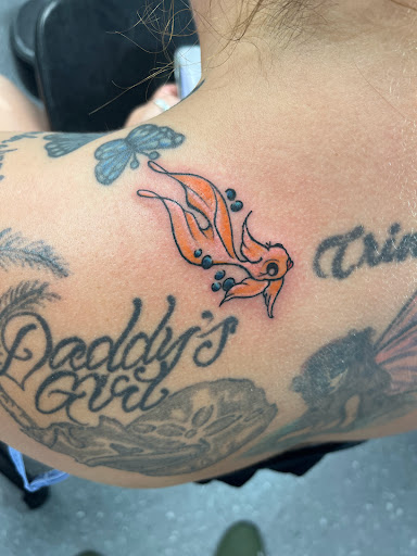 Explore sleeping beauty tattoo ideas, creative tattoo ideas in La Vista, available at InkedUp Needles