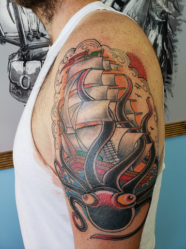 Explore cooking tattoo ideas, creative tattoo ideas in Broussard, available at Cutthroat Tattoo