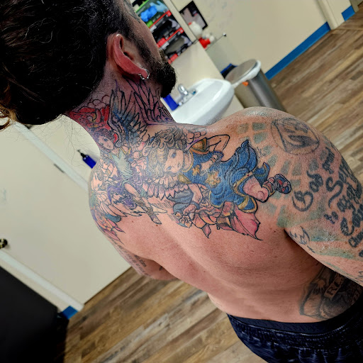 Explore simple man tattoo ideas, creative tattoo ideas in Traverse City, available at Pinups & Needles