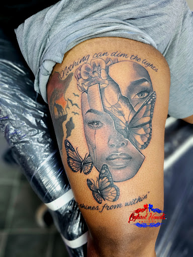 Explore sister name tattoo ideas, creative tattoo ideas in Richmond, available at Captured Moment Tattoos
