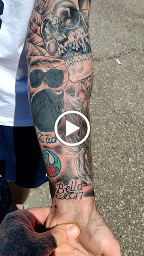 Explore tattoo ideas paw print, creative tattoo ideas in Little Rock, available at THE ORIGINAL ARCH STREET TATTOO COMPANY EST.2014 FBAARON DALE STINSON