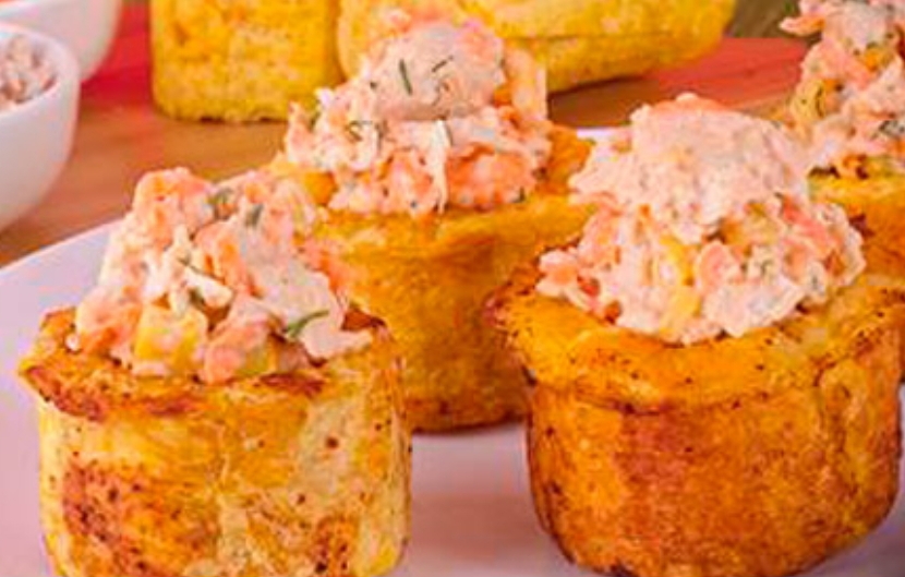 Tostadas de platano la curva