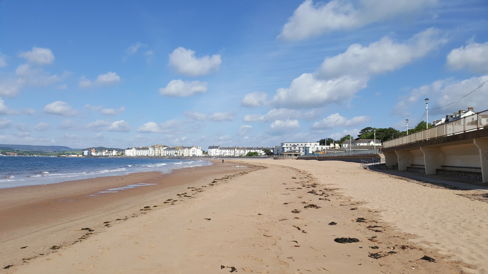 Foto di Spiaggia di Exmouth con molto pulito livello di pulizia