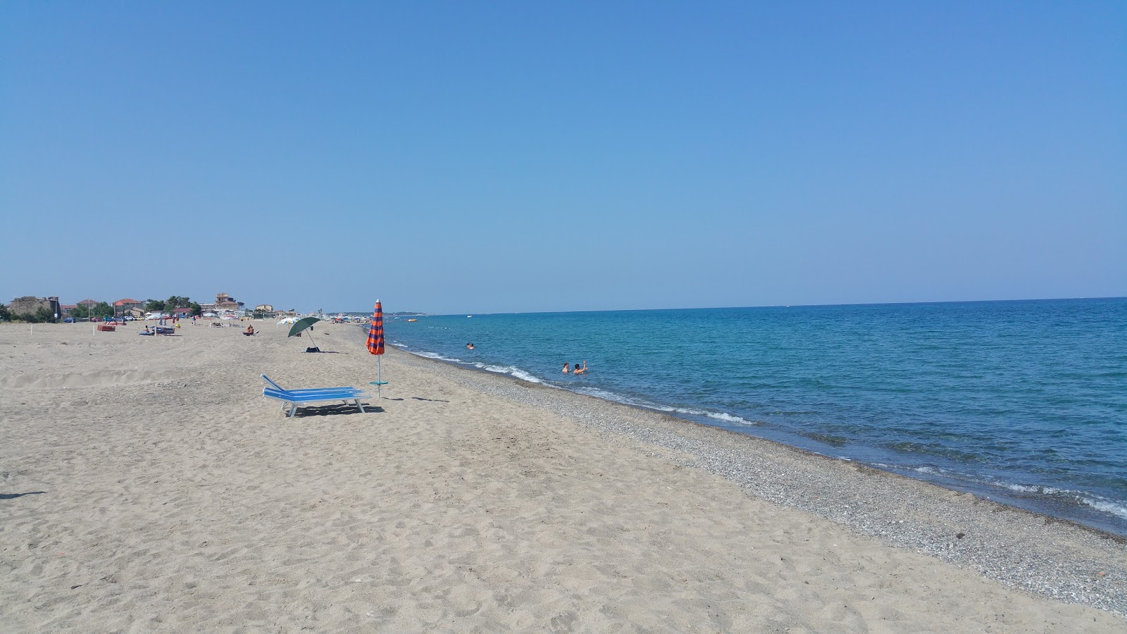 Photo of Garden beach with bright sand surface