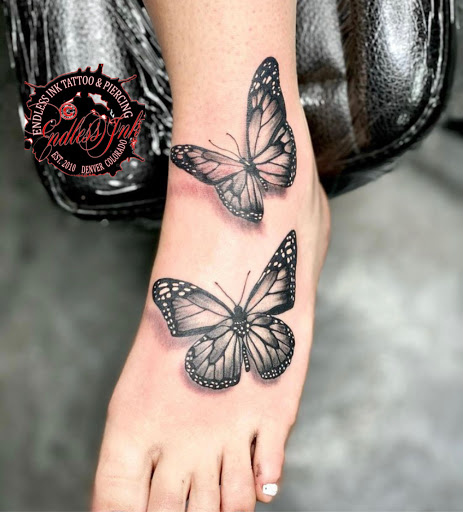 Explore hairline tattoo ideas, creative tattoo ideas in Denver, available at Endless Ink Tattoo & Piercing