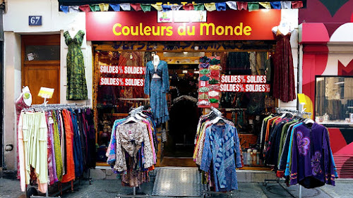 Magasin de vêtements Couleurs du Monde Paris