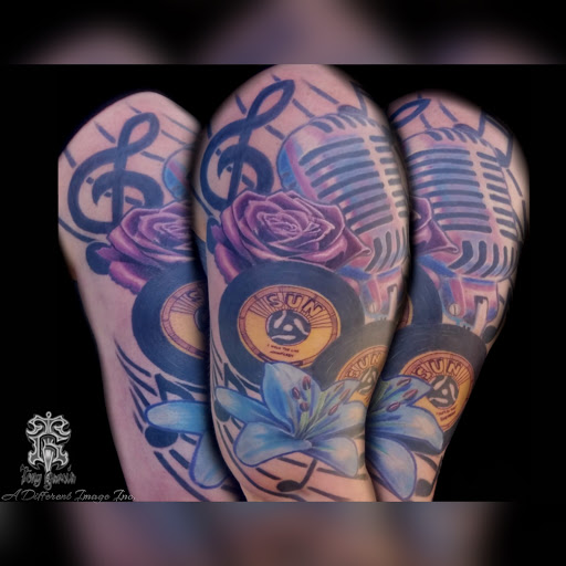 Tattoo Shop «A Different Image Tattoo and Fine Art Studio», reviews and photos, 6212 SE 15th St, Oklahoma City, OK 73110, USA