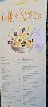 Caffè del Kassaro à Palermo menu