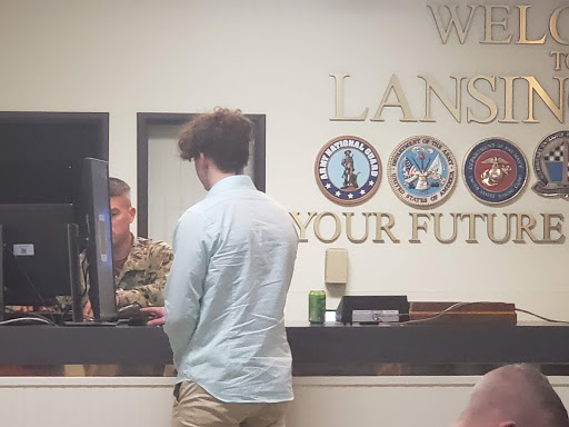 Military recruiting office Lansing