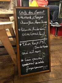 Menu du La Boëte à Saint-Jean-de-Luz