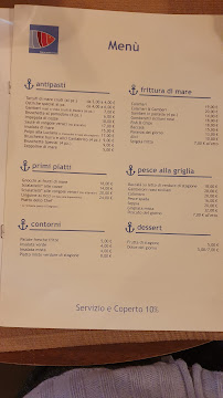 Menu / carte de Friggitoria Osteria Mediterranea à Naples