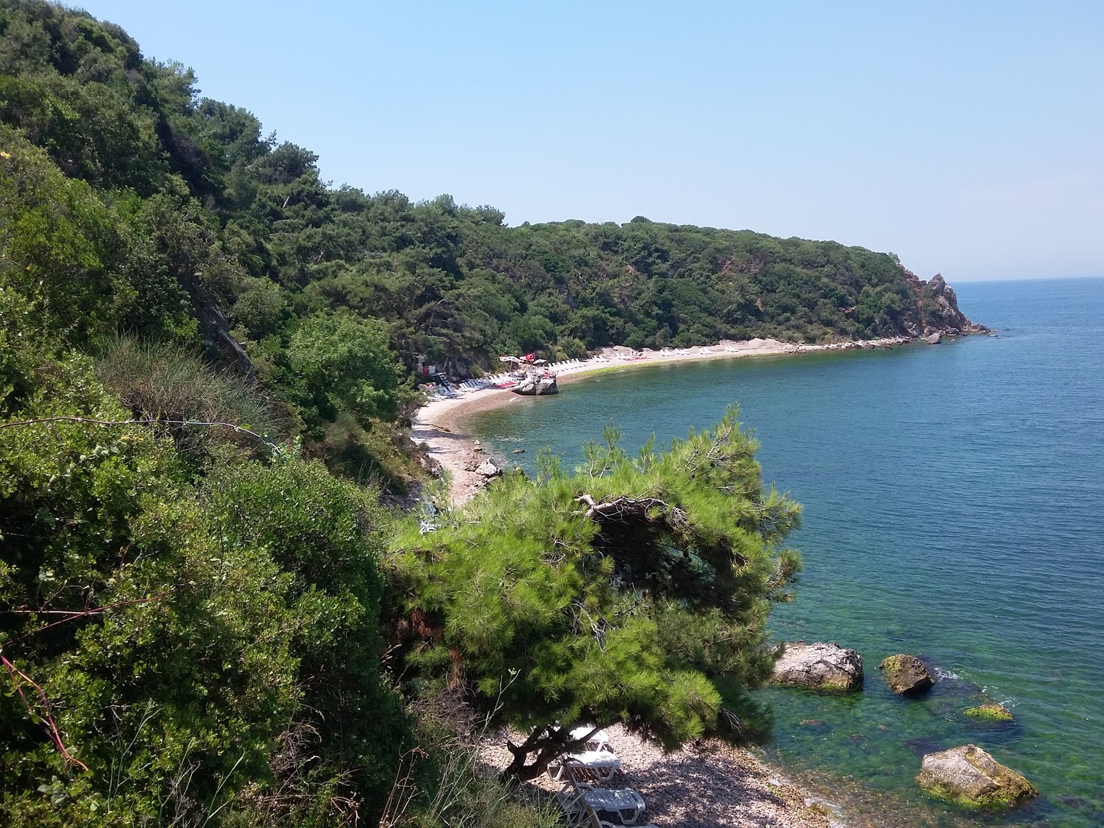 Foto von Burgazada Dusler Sahili, Beach and Camping Site mit sehr sauber Sauberkeitsgrad